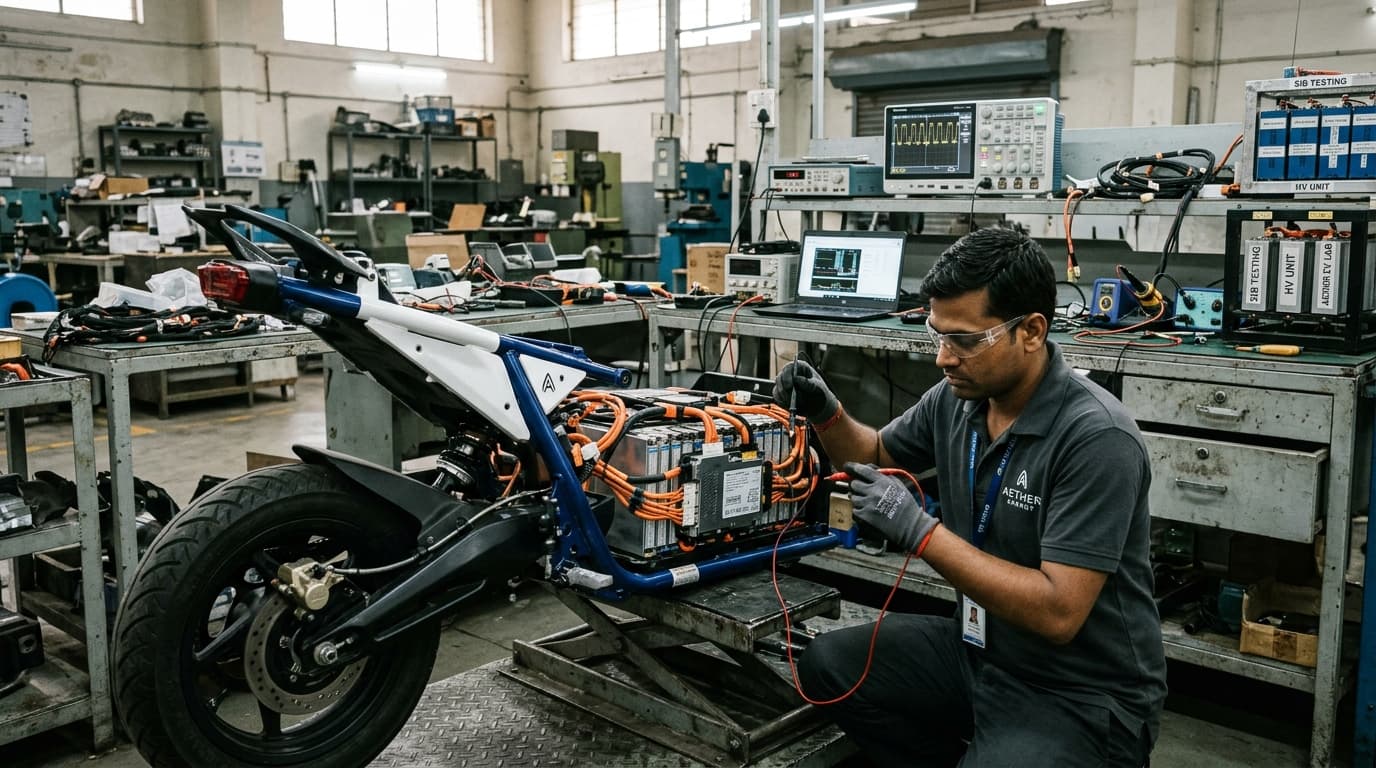 Indian EV Two-Wheeler Pack Diagnostic